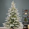 Besneeuwde Kerstboom 180 cm LED-verlichting Besneeuwde Kerstboom 180 cm LED-verlichting