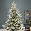 Besneeuwde Kerstbomen Set van 3 met LED-verlichting Besneeuwde Kerstbomen Set van 3 met LED-verlichting