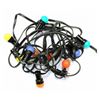 Prikkabel 10m gekleurde lampen Prikkabel 10m gekleurde lampen